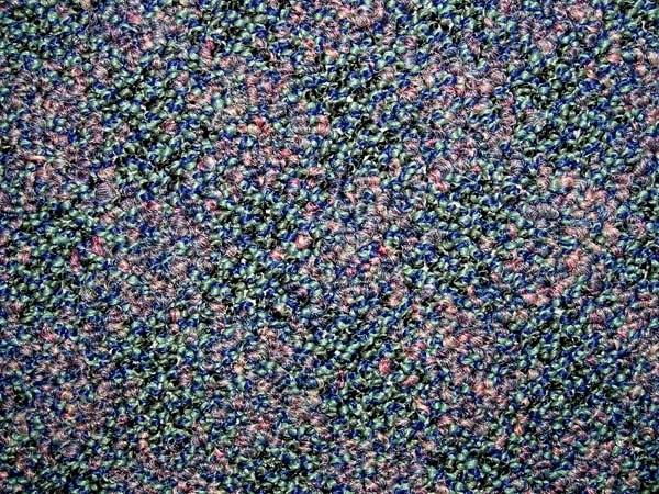 Commercial Carpet Raminate KOL 167 (12 X 23.6) Black Rose Pattern